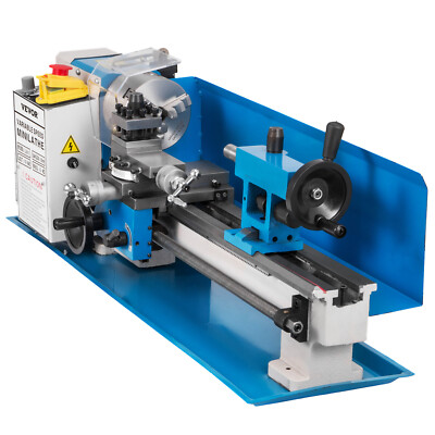 SIHAO Variable Speed 2250 RPM W/ Tools Mini Metal Lathe Machine 7''x14'' 550W