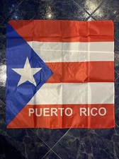 Puerto Rico￼ Flag Bandana Scarf Head Wrap Hat 21x21 Puerto Rico