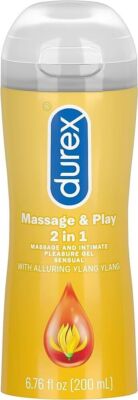 HY Durex Massage & Play 2 in 1 Sensual Ylang Ylang - 6.76 Fl. Oz. / 200 ml