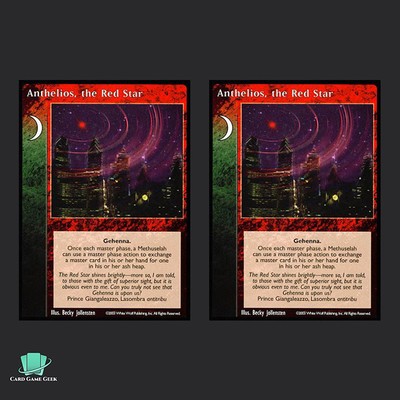 Anthelios VTES//JYHAD The Red Star Promo English