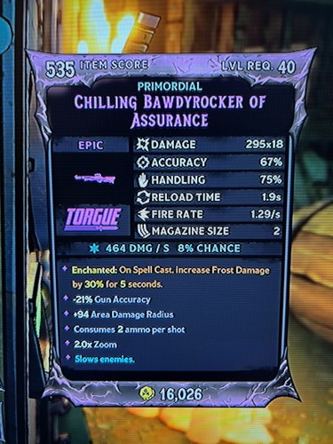 PS/XBOX/PC Tiny Tina's Wonderlands GOD ROLL BAWDYROCKER ASCENDIDO PIXIE x18 - Imagen 36 de 40