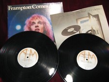 Vntge Vinyl Peter Frampton Comes Alive 1976 AM Records w Insert Gd!