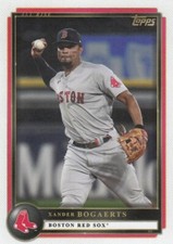 XANDER BOGAERTS TOPPS AARON JUDGE X ALL RISE BASE RED SOX #74 2022 22