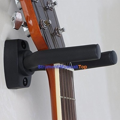 Supporto A Muro Per Chitarra Classica E Acustica - Gancio In Metallo, SPEDIZIONE DALL'ITALIA