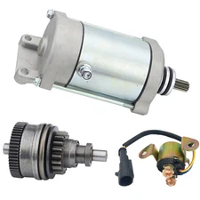 Starter&Bendix for 2008-2014 Polaris RZR 800 EFI 18648 UTV with Relay
