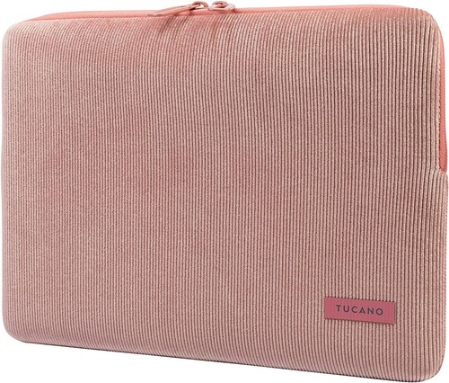 Laptop Tasche Hülle Tucano Second Skin Velluto Sleeve MacBook Pro 14 altrose