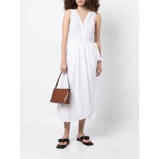 NEW Vince sleeveless wrap midi dress