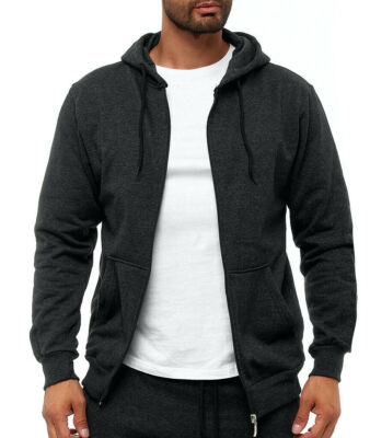 Kapuzenpullover Hoodie Kapuzensweatshirt Pullover Sweatjacke Pulli Sweat  5 ZIP