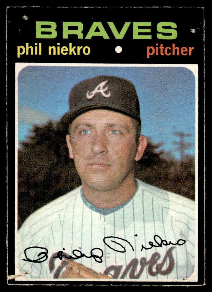 1971 O-Pee-Chee Phil Niekro Atlanta Braves #30 R68