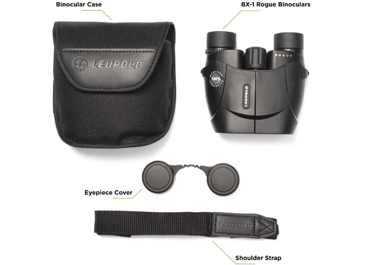 LEUPOLD BX-1 Rogue Binocular 10X25mm Multi-Coated Prism Lens Fogproof WATERPROOF - Image 2 of 4