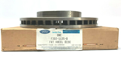 Front Disc Brake Rotor 1991-1993 Ford Taurus Continental Sable F2DZ1125B OEM NEW