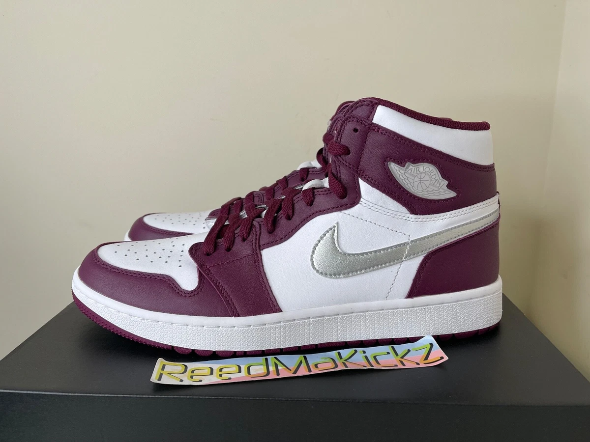 Preços baixos em Jordan 1 Golf High Bordeaux | eBay