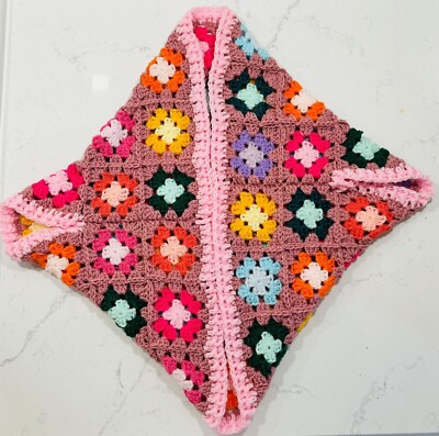 HANDGEMACHTE GEHÄKELTE KINDER COCOON CARDIGAN ZUCKEN SÜSS & KUSCHELIG WUNDERSCHÖN & EINZIGARTIG