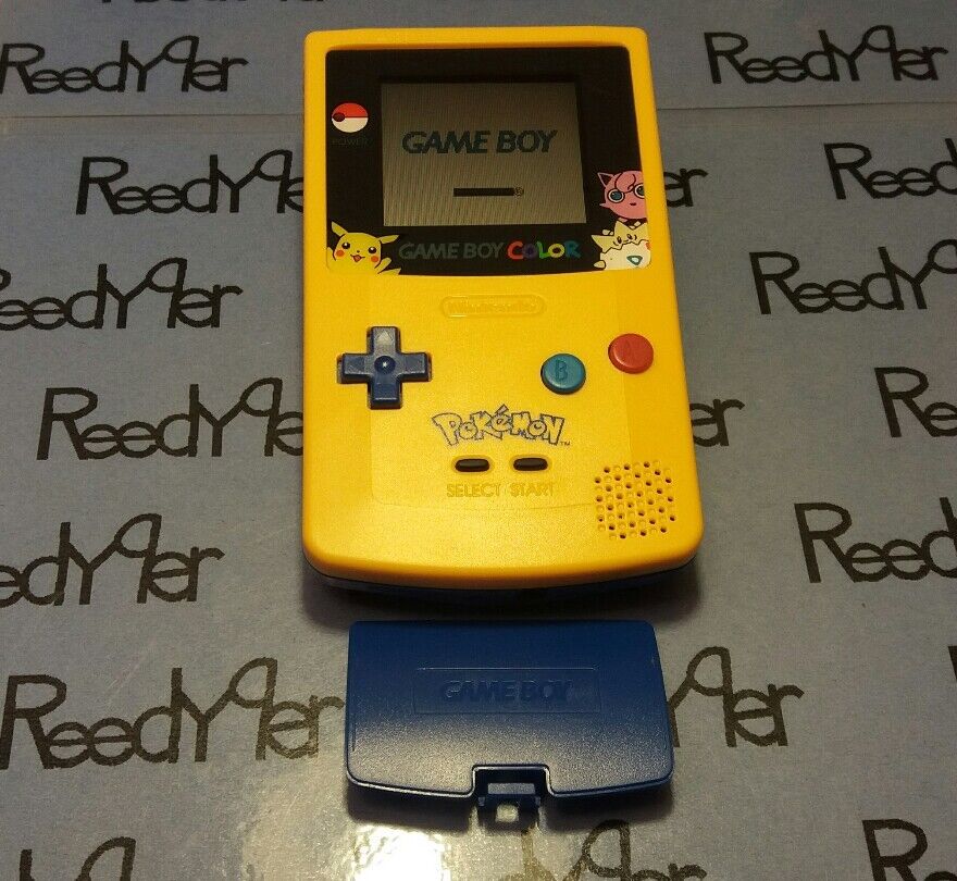  Limited Edition Pokemon Yellow Game Boy Color System : Video  Games