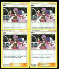 Pokemon WILL 208/236 Cosmic Eclipse - - MINT 4X