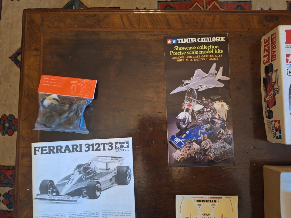 ferrari 312 t3 scala 1/20 tamiya logo riko con prezzo in sterline di BEATTIES - Immagine 4 di 4