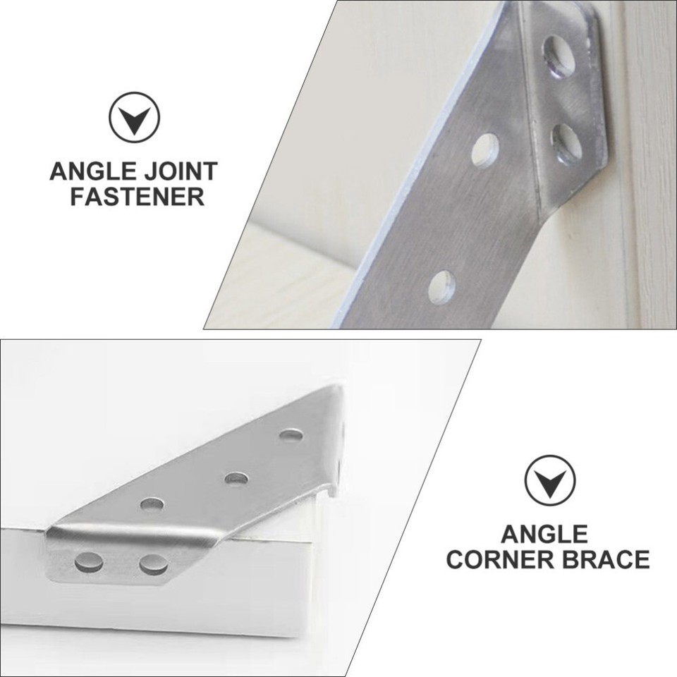 10pcs Universal Furniture Corner Connector Angle Fasten Connector