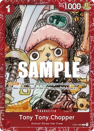 PSA10 Tony Tony Chopper ST01-006 Flagship Battle Top 8 One Piece