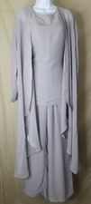 NEW, Women  s GOWN GALLERY Gray Mother Of The Bride Suit M 