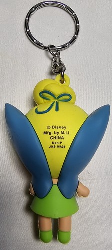 Disney Peter Pan Tinkerbell Monogram 3D Figural Keychain Backpack Collectible - Picture 2 of 2