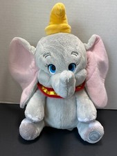 Disney Store Plush Dumbo Stuffed Animal Soft Cute
