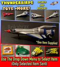 Thunderbirds Toy Spaceships Plus More (Select Item) Sold as Spares & Repairs