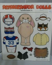 RABBIT REFRIGERATOR DOLLS BY CREATIVE CONCEPTS, INC.     AGES 3 +