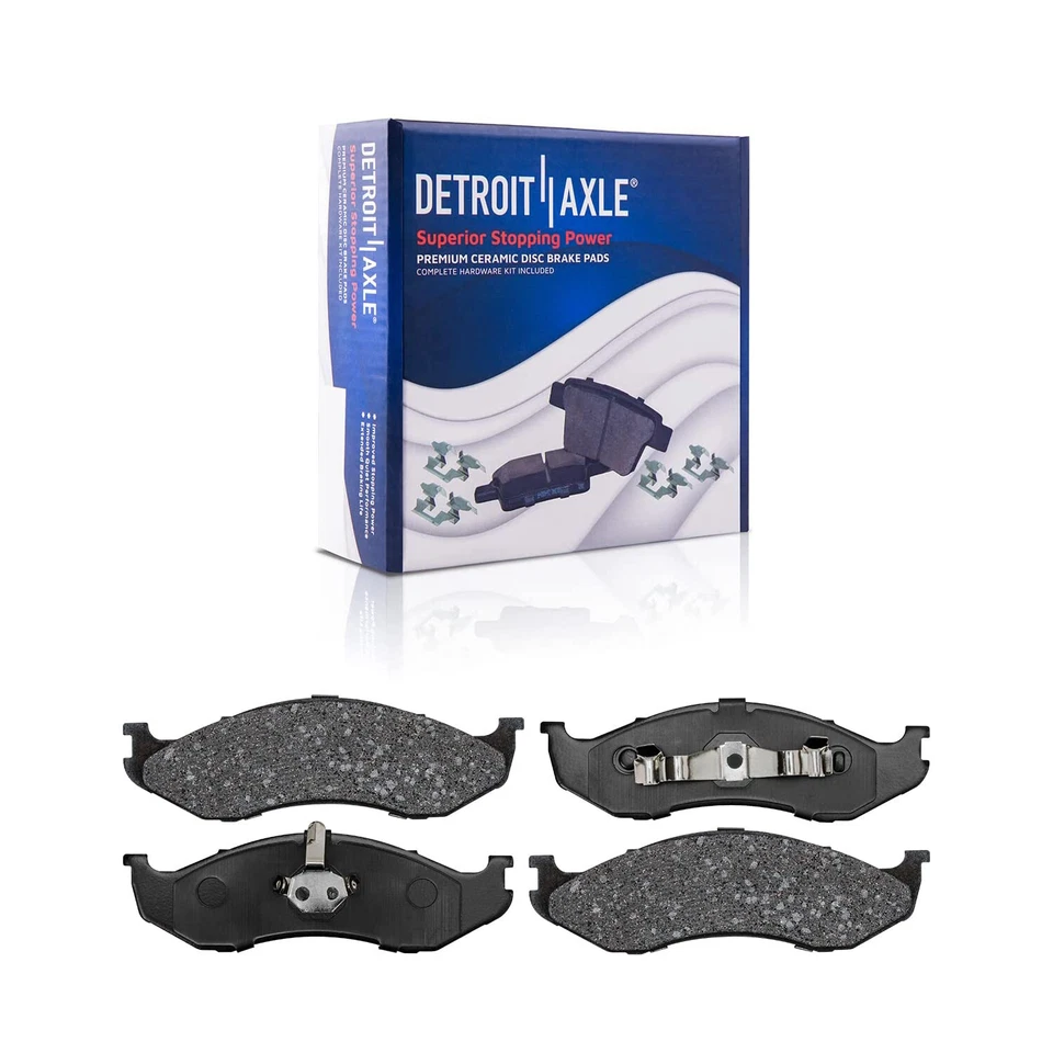 Pastilla de freno de rotores delanteros perforados para Grand Cherokee XJ Wrangler Comanche 1990-1998 Foto 4 de 4