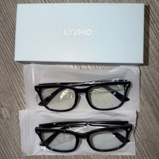 Livho 2 Pack Blue Light Blocking Glasses, Computer Reading/Gaming/TV/Phones