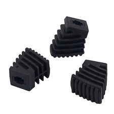 3 Pieces Drum Rubber Feet for Drum Hardware Cymbal Stands