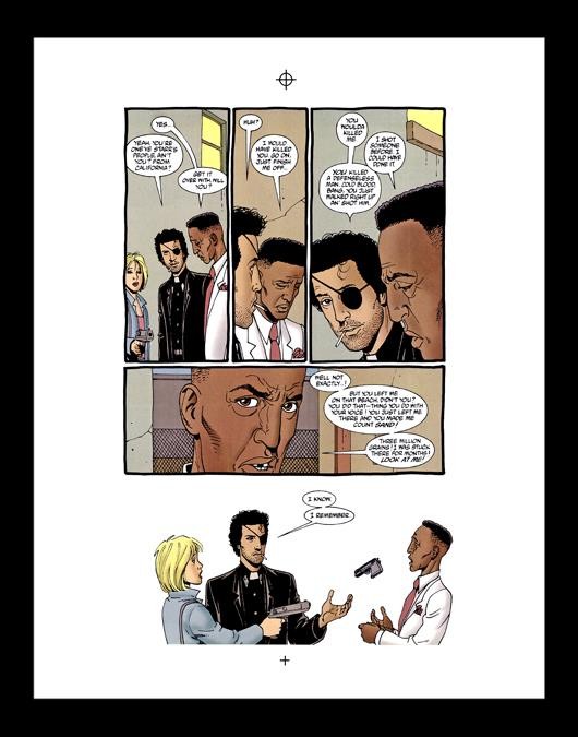 Steve Dillon Preacher #61 Rare Production Art Pg 19