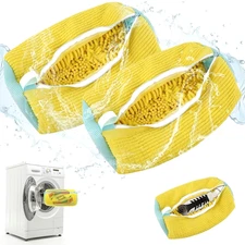 Shoe Washing Bag for Washing Machine, 2PCS Shoe Laundry Bag,Machine Washable