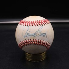 Johnny Bench Signed Rawlings ONL Baseball White Reds Auto Autograph ZJ22542