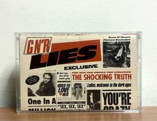 Guns N' Roses, GN'R LIES, Audio Cassette Tape 1988 Geffen, Patience You're Crazy