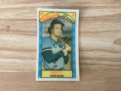 1979 Kellogg s 3-D Super Stars #50 George Brett Kansas City Royals