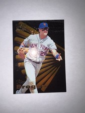 1996 PINNACLE ZENITH BASEBALL CARD RICO BROGNA #17 NEW YORK METS MLB FREE SHIP