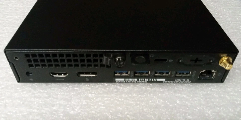 Dell OptiPlex 7050 Micro, i7 7700 @ 3.6 GHz / 16gb Ram / 256 SSD + 1TB HD  - Imagem 3 de 4