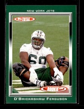 D'Brickashaw Ferguson RC: 2006 Topps Total Rookie Card #550. rookie card picture