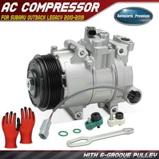 AC Compressor with Clutch for Subaru Legacy O...