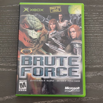 #ad Brute Force Xbox 2003 CIB Very Good $11.99