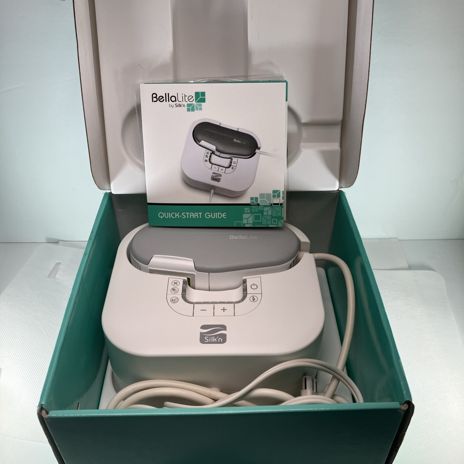 Silk'n Bellalite Light Pulse Hair Removal Machine Complete In Box Excellent Cond
