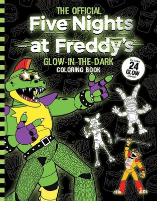 Five Nights at Freddy's Glow in the Dark Coloring Book Scott Cawthon Taschenbuch