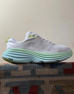 HOKA Bondi 8  Blanc Sunlit Ocean  Women s Size 8.5 B 1127952BDBSO *NO INSOLES*