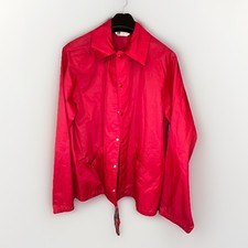 BSA Red Jacket Size Large w/ Snaps Patch 16th World Jamboree 87-88 Austr. CR-208