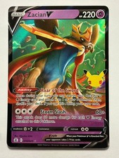 Carta Pokemon Zacian V 016/025 Celebrazioni Ultra Rara NM