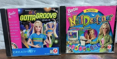 Barbie Generation Girl Gotta Groove/ Nail Designer PC CD-ROM Games