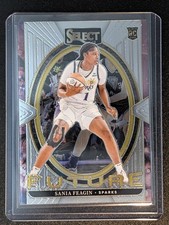 2025 Panini Select WNBA #12 Sania Feagin Select Future