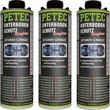 3L PETEC UNTERBODENSCHUTZ 73110 BITUMEN SAUGDOSE ROST STEINSCHLAG-SCHUTZ SCHWARZ