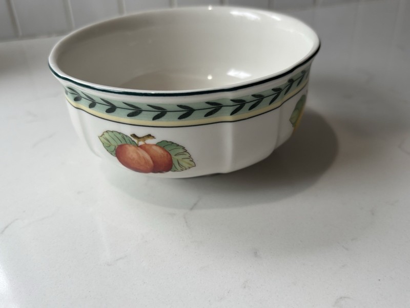 Villeroy Boch French Garden Fleurence Cereal Bowl 4 1/2 Inches