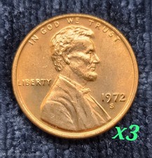 1972 s lincoln memorial small cent Buy 1 get 2 free! business strike